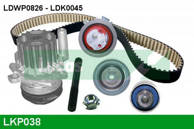 LUCAS ENGINE DRIVE lkp038 -  Водяной насос + комплект зубчатого ремня